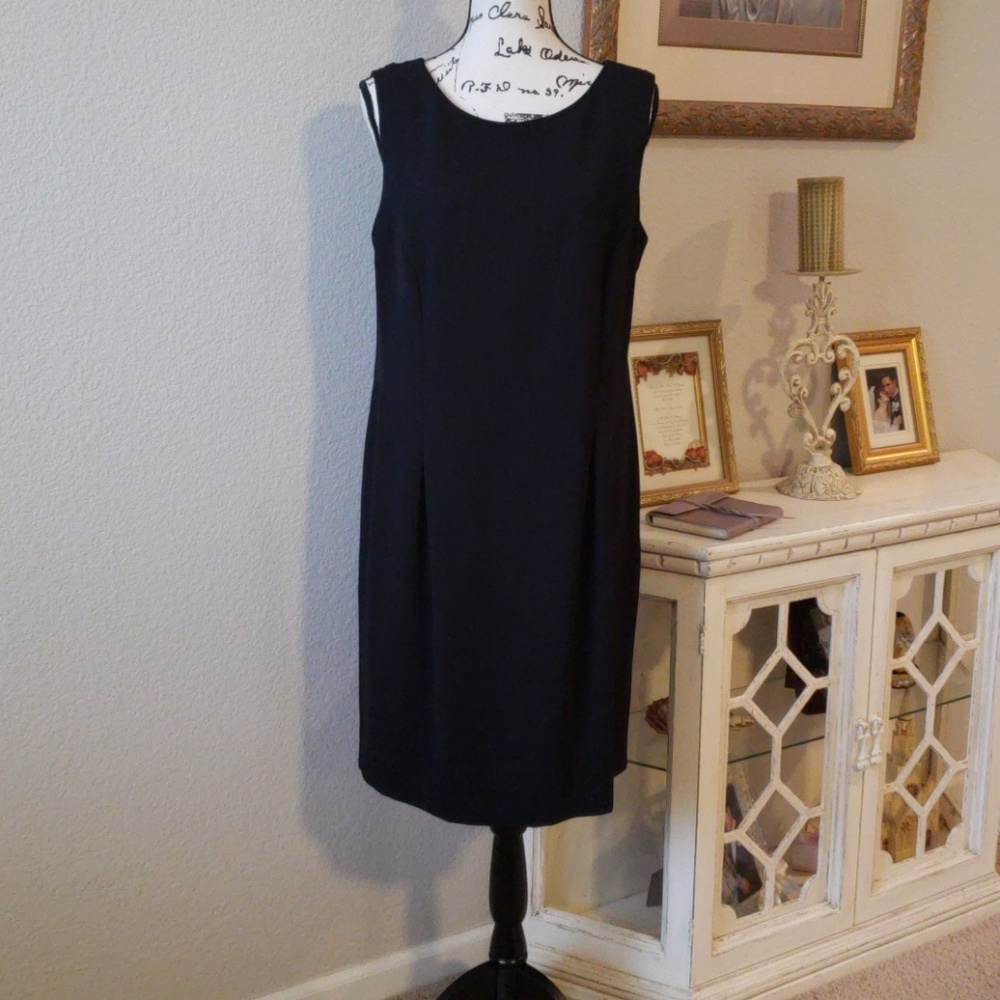 Black cocktail dress